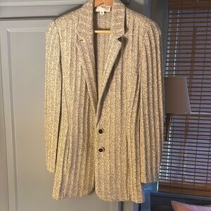 St. John Elegant Cream Blazer